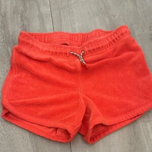 Cat & Jack Bright Orange Terry Shorts